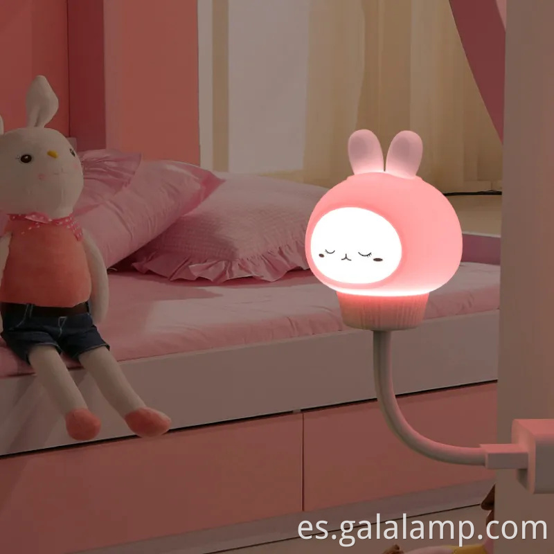 Luz de noche de niños encantadores - lámpara de mesa única para habitaciones juguetonas